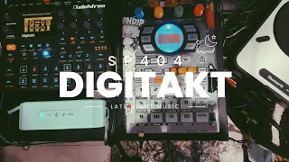 Trying To Make Beats With Digitakt & SP404