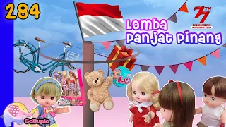 Mainan Boneka 284 Lomba Panjat Pinang Boneka MellChan - GoDuplo TV