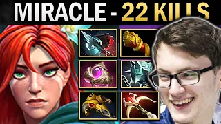 Windranger Dota Gameplay Miracle with 22 Kills and Daedalus