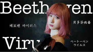 Beethoven Virus -Electric Violin COVER- by YURiE /베토벤 바이러스