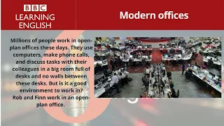 Modern Offices. | 6 Minute English.