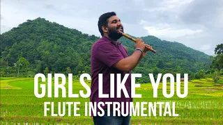 Maroon 5 - Girls Like You | Flute Insrumental By Asitha Senavirathne