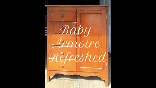 Baby Armoire Refreshed