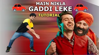 Main Nikla Gaddi Leke Dance Tutorial | Gadar 2 | Ajay Poptron Tutorial