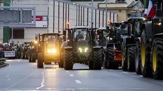 Чешские фермеры присоединяются к волне протестов. На польско-украинской границе заблокированы 6 КПП