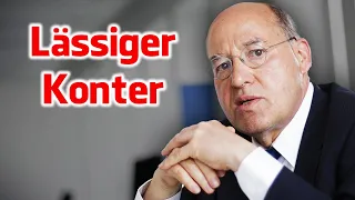 Gregor Gysi lässt Kurt Krömer ins Leere laufen