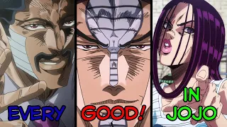 Every "Good!" in JoJo's Bizarre Adventure (Parts 3 and 6)