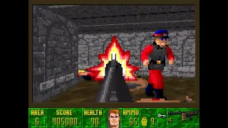 Rise of the Triad: Wolfenstein 3D Part II - E1M6 [Wolfenstein 3D Mod] (2015) [MS-DOS]