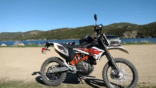 Switzerland Trail on the KTM 690 enduro!