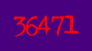 Numbers 0 to 49990 HD