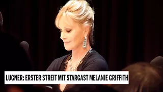 Lugner: Erster Streit mit Stargast Melanie Griffith