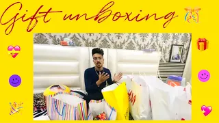 GIFT UNBOXING 😍🎁 @MrMrsNarula