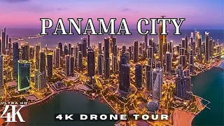 Panama City, Panama 🇵🇦 in 4K ULTRA HD 60FPS | Drone Video