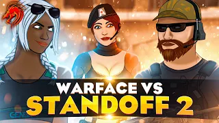 ВСЕ СЕРИИ : Команды мечты! Standoff 2 VS Warface. (Анимация)