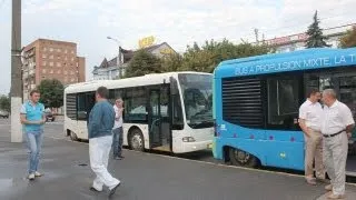 Два новых автобуса вышли на улицы города