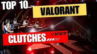 Top 10 clutches valorant espor