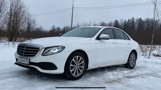 Mercedes-Benz E200 W213 на минималках. Все-таки что то с ним не то...