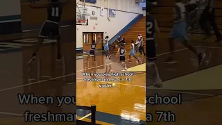 7th Grader Playing HS