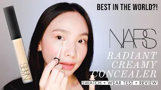 THE BEST! NARS RADIANT CREAMY CONCEALER for Asian Combination Skin | Swatch + Wear Test + Review