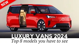 Newest Luxury Vans Coming in 2024 (Interior and Exterior Review)