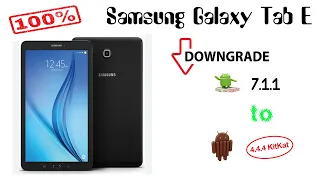 How to Downgrade Samsung Galaxy Tab E 9.6 T560 & T561 | Flash Original Stock Firmware