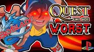 The WORST Rated Game for the PlayStation - Beyblade (2001) Quest for the Worst (Q4W)