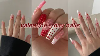 VALENTINE'S DAY NAIL DESIGNS *EASY AND CHEAP*