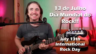 DIA MUNDIA DO ROCK / INTERNATIONAL ROCK DAY #live #stayhome #ficaemcasa