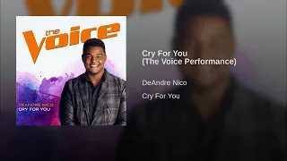 Season 15 DeAndre Nico "Cry For You" Studio Version