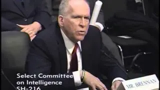 Senator Risch Questions CIA Director Nominee John Brennan