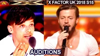 Tom Richards Louis Tomlinson's Former X Factor Co-Competitor sings Skin AUDITIONS 3 X Factor UK 2018