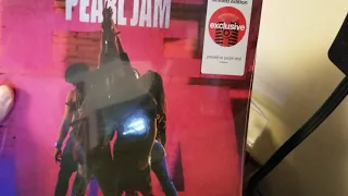 Pearl Jam ten purple vinyl unboxing Target exclusive