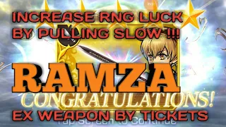 Dissidia Final Fantasy Opera Omnia [Global] How to Increase your luck on getting EX WEAPONS!!