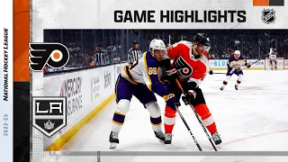 Flyers @ Kings 12/31 | NHL Highlights 2022