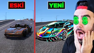 ESKI ARABAYI MILYONLUK ARABA YAPTIM - GTA 5 MODS