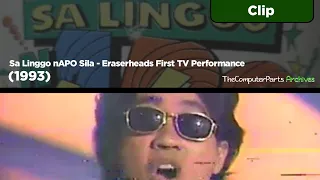 Sa Linggo nAPO Sila - Eraserheads TV Performance (1993)