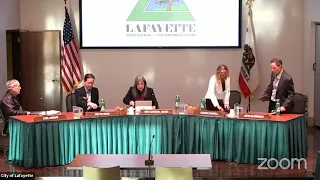 Lafayette City Council Meeting, April 8, 2024