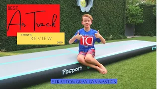 BEST Air Tumble Track, 6 months Review, FBSport Air track purchased on Amazon 2020