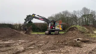 Volvo ec140el excavator mb crusher and riddle bucket SG Plant Servives