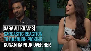 "Wow, not offensive!": Sara Ali Khan's sarcastic reaction to Dhanush picking Sonam Kapoor over her