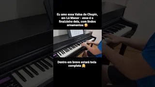 Piano Erudito - Chopin - Valsa em Lá Menor