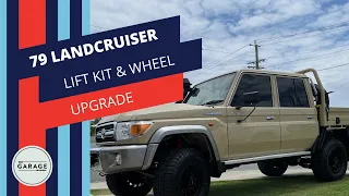 Landcruiser 79 Suspension Lift Kit, Tow Bar & Tyre Upgrade