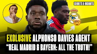 🚨🧨 REAL MADRID, BAYERN, FUTURE: ALPHONSO DAVIES AGENT EXCLUSIVE!