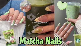 TOP 12 MATCHA NAILS IDEAS 💚💅🏻/ МАНИКЮР МАТЧА 🌿✨