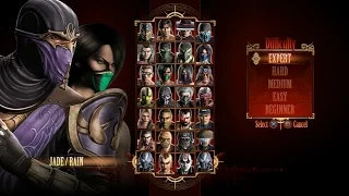 Mortal Kombat 9 - Expert Tag Ladder (Jade & Rain/3 Rounds/No Losses)