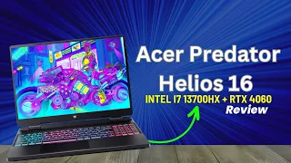 Acer Predator Helios 16 👉🏻 i7 13700HX + RTX 4060 ⚡Mid Budget Laptop for Gamers and Creators 2024 USA