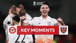 Brentford v West Ham United | Key Moments | Third Round | Emirates FA Cup 2022-23