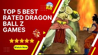 Top 5 best rated Dragon ball Z games 🎮 #dragonballz #dragonballzgames #dragonballzfans #dragonball