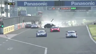 大クラッシュ　SUPERGT2022第2戦富士スピードウェイ決勝