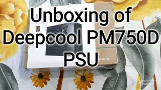 Deepcool PM750D 750 Watts PSU  (Black)!! Non-Modular!! !!! 80 Plus Gold!!!